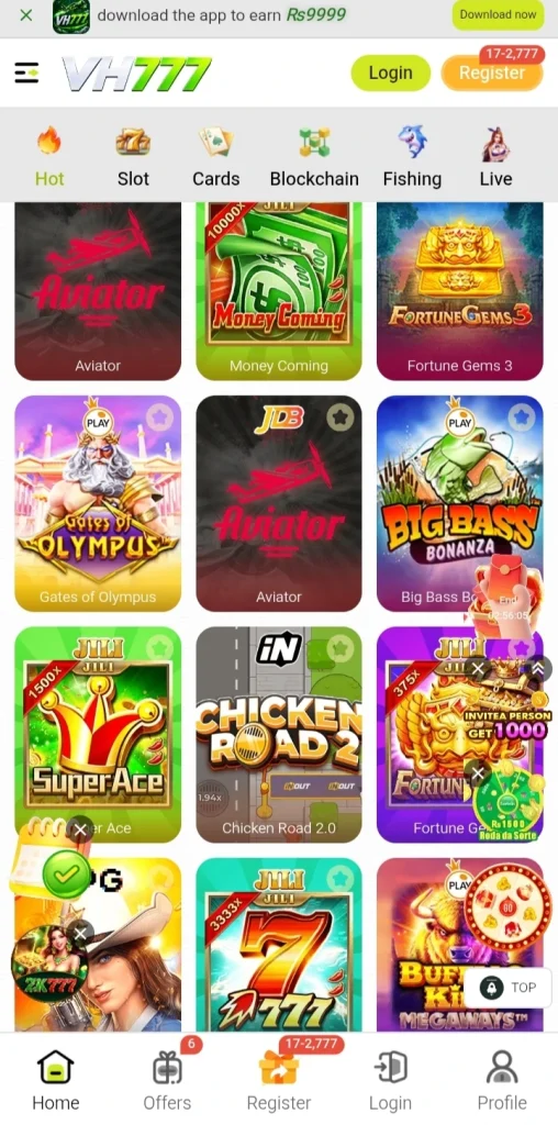 VH777 Game